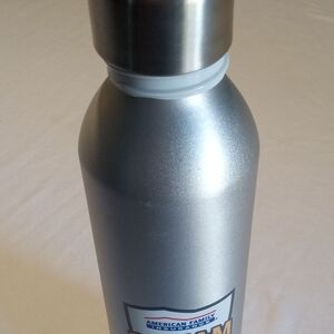 NFL Silver Stainless Steel Water Bottle